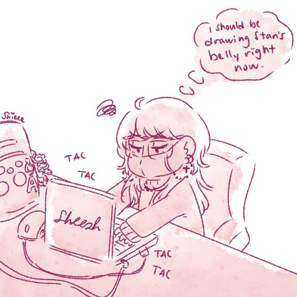 I WISH I WAS DRAWING STAN