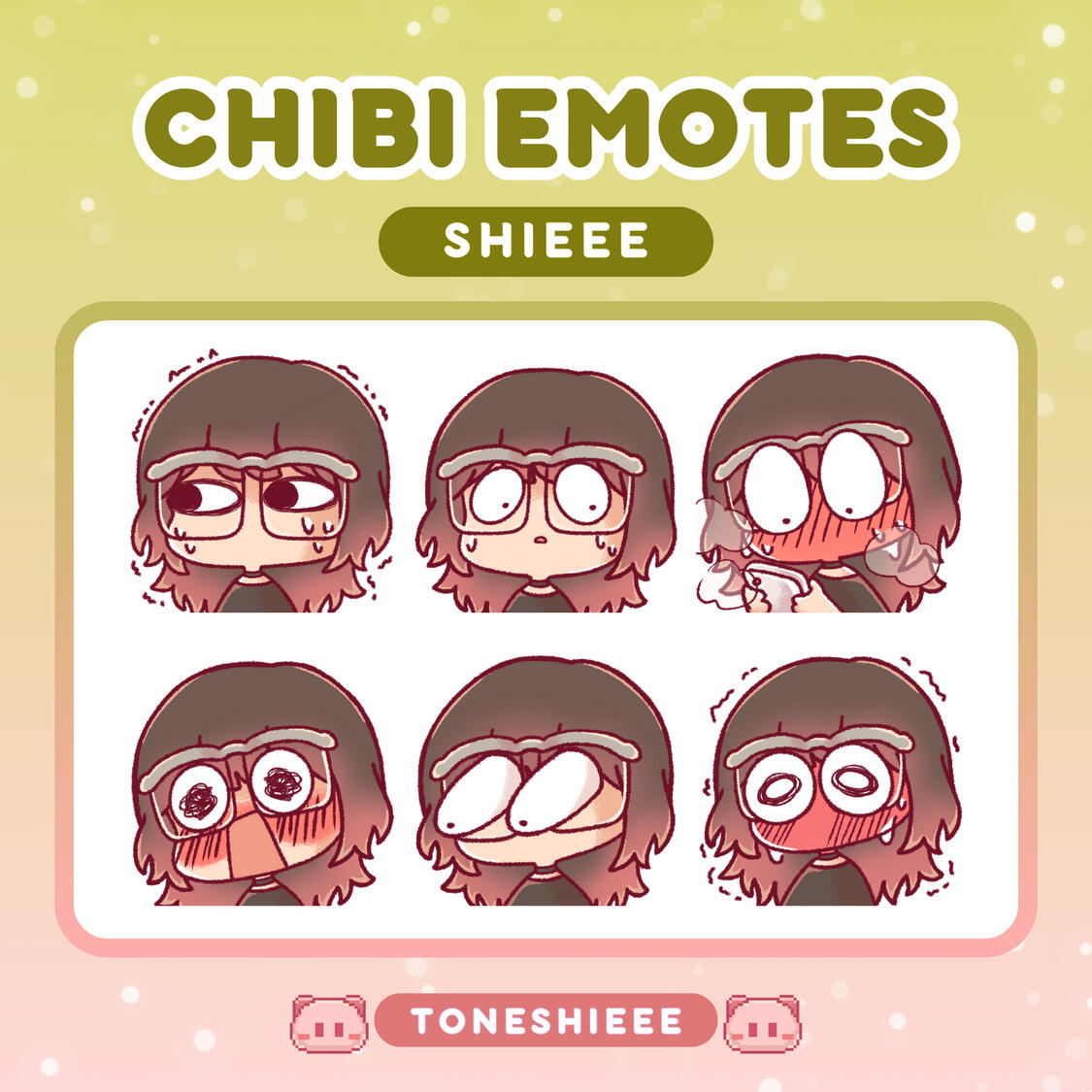 Chibi Emotes - Shieee