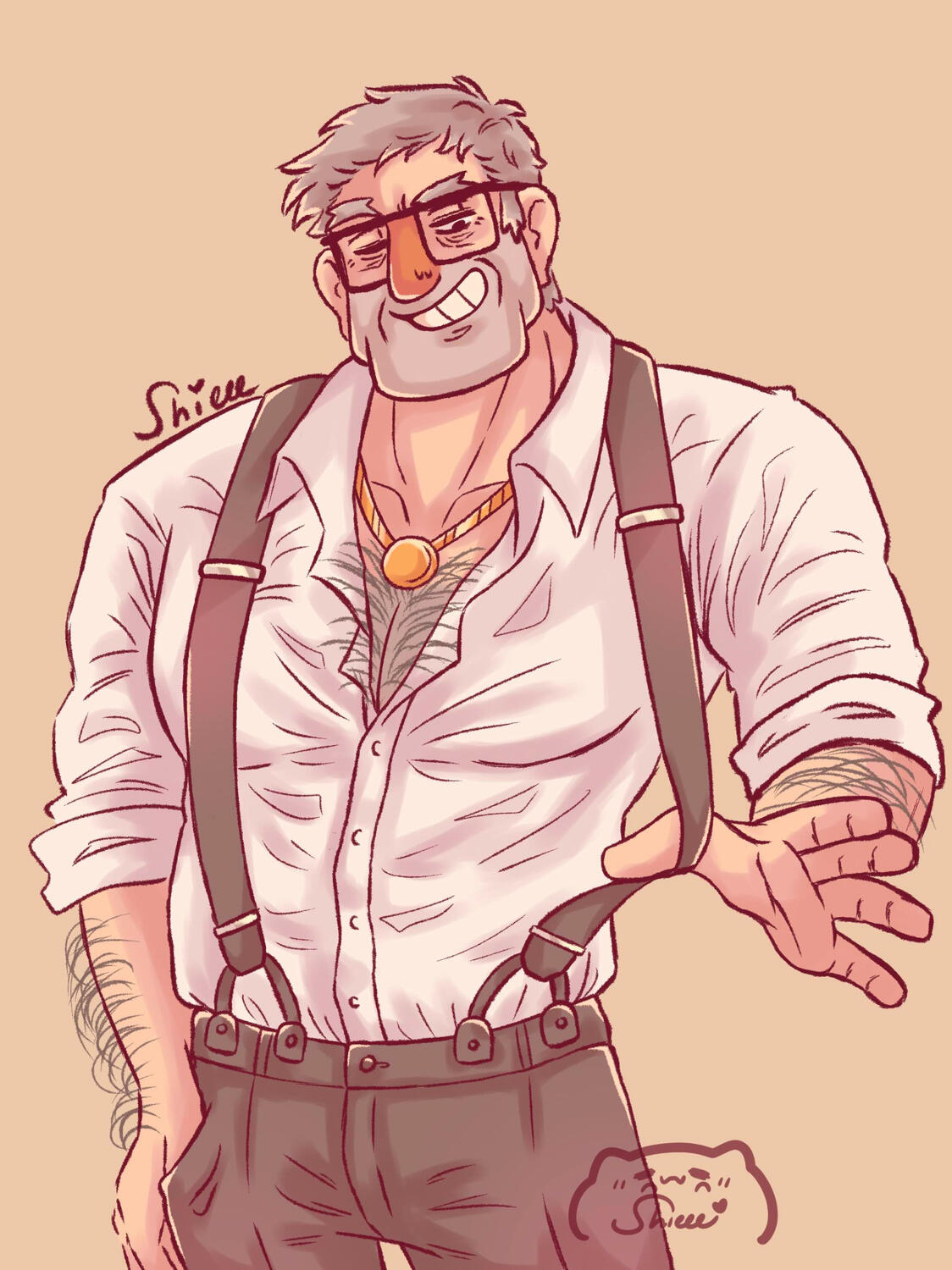 STANLEY IN SUSPENDERS