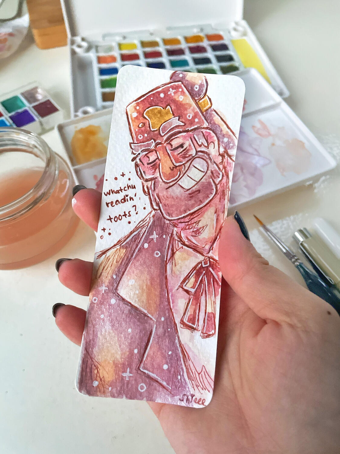 STANLEY PINES BOOKMARK