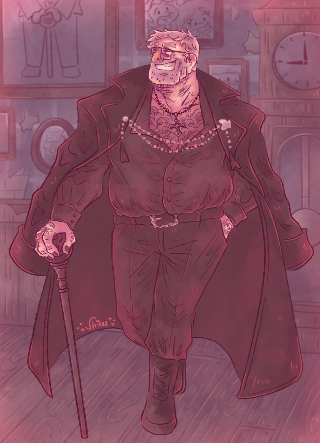 STAN DRESS-UP WEEK DAY 5: VICTORIAN GOTH