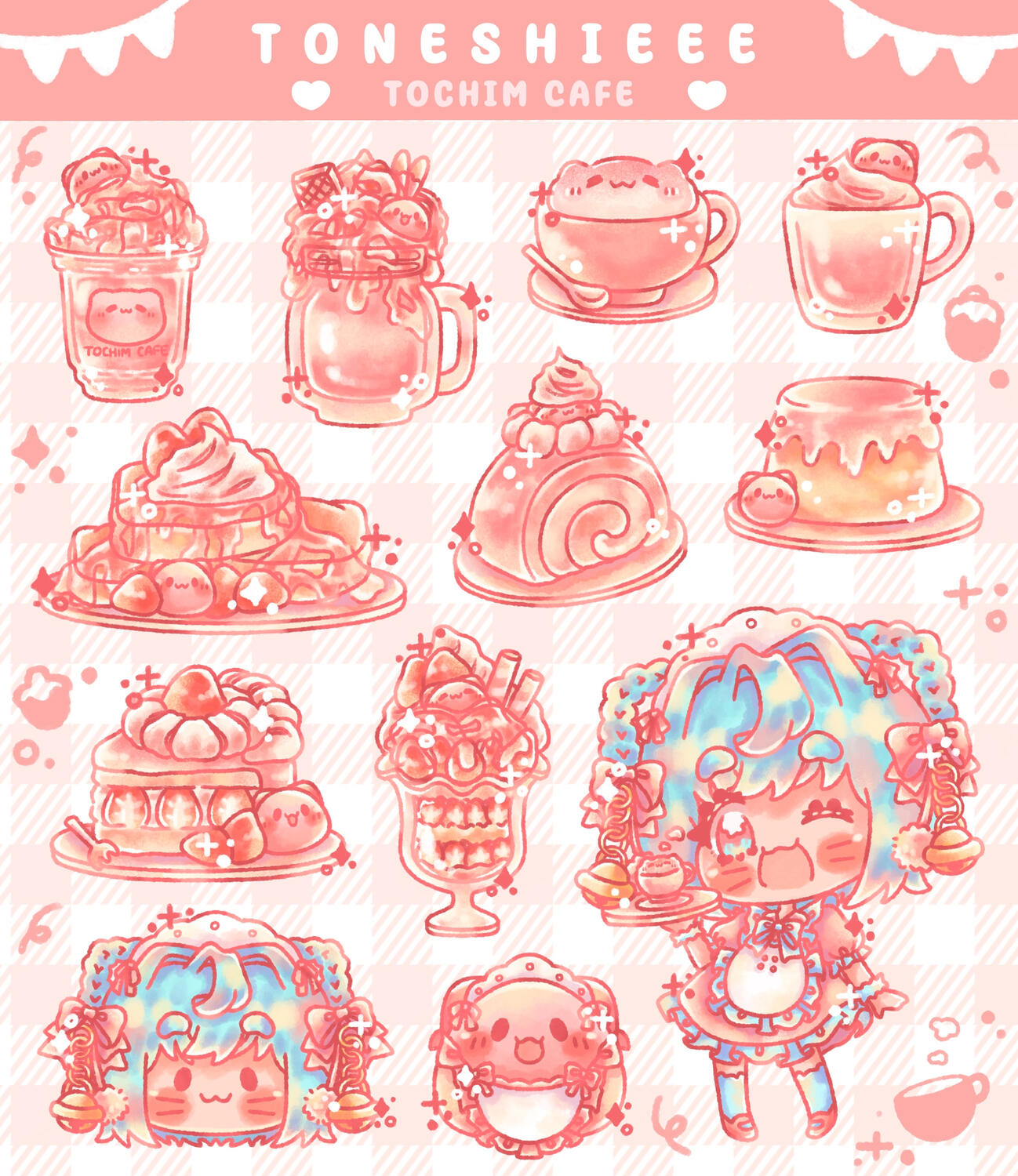TOCHIM CAFE STICKERS