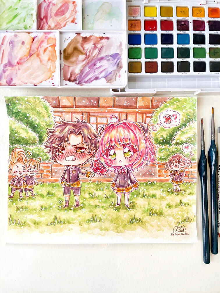 VALENTINE&#39;S DAY - ANYA AND DAMIAN