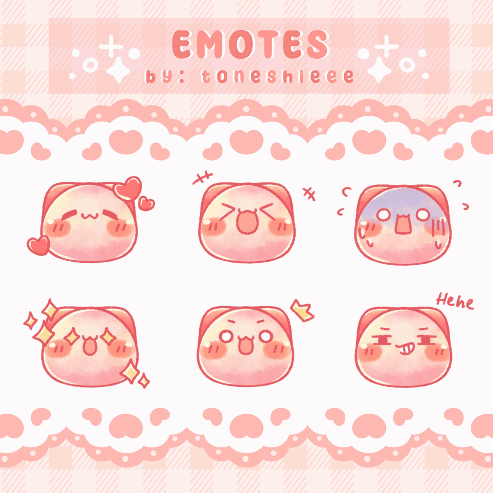 TOCHIM EMOTES - SET 2
